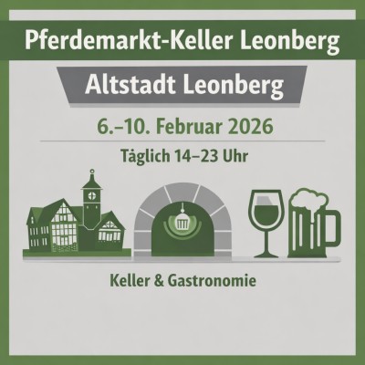 Pferdemarkt-Keller beleben Altstadt Leonberg vom 6. bis 10. Februar